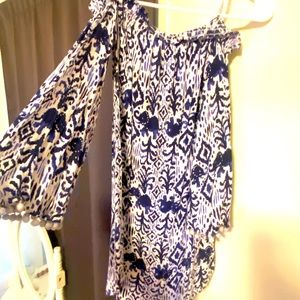 Lilly Pulitzer off the shoulder dress/bathing suit cover up! Work about 5 time.